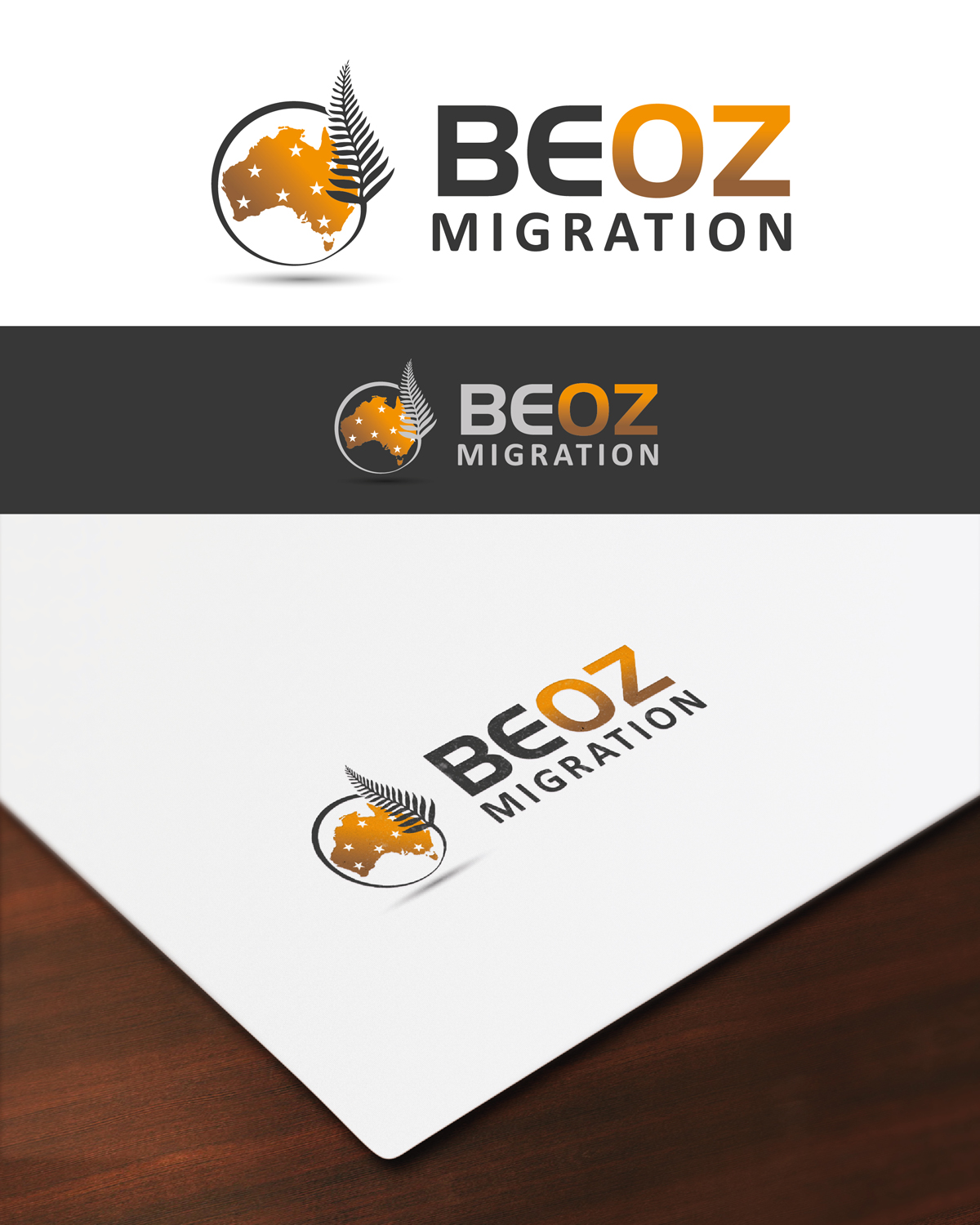 Logo Design by GoMedia for BeOz Migration | Design: #8765037