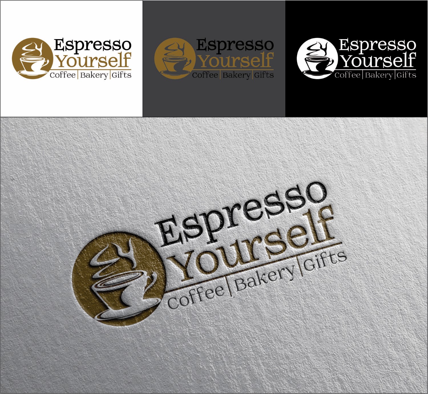 Logo Design by DG for Espresso Yourself | Design #9228693