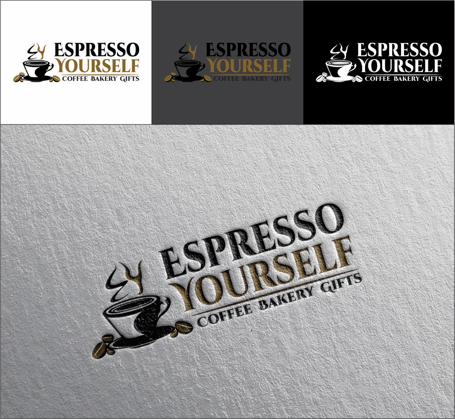 Logo Design by DG for Espresso Yourself | Design #9228694