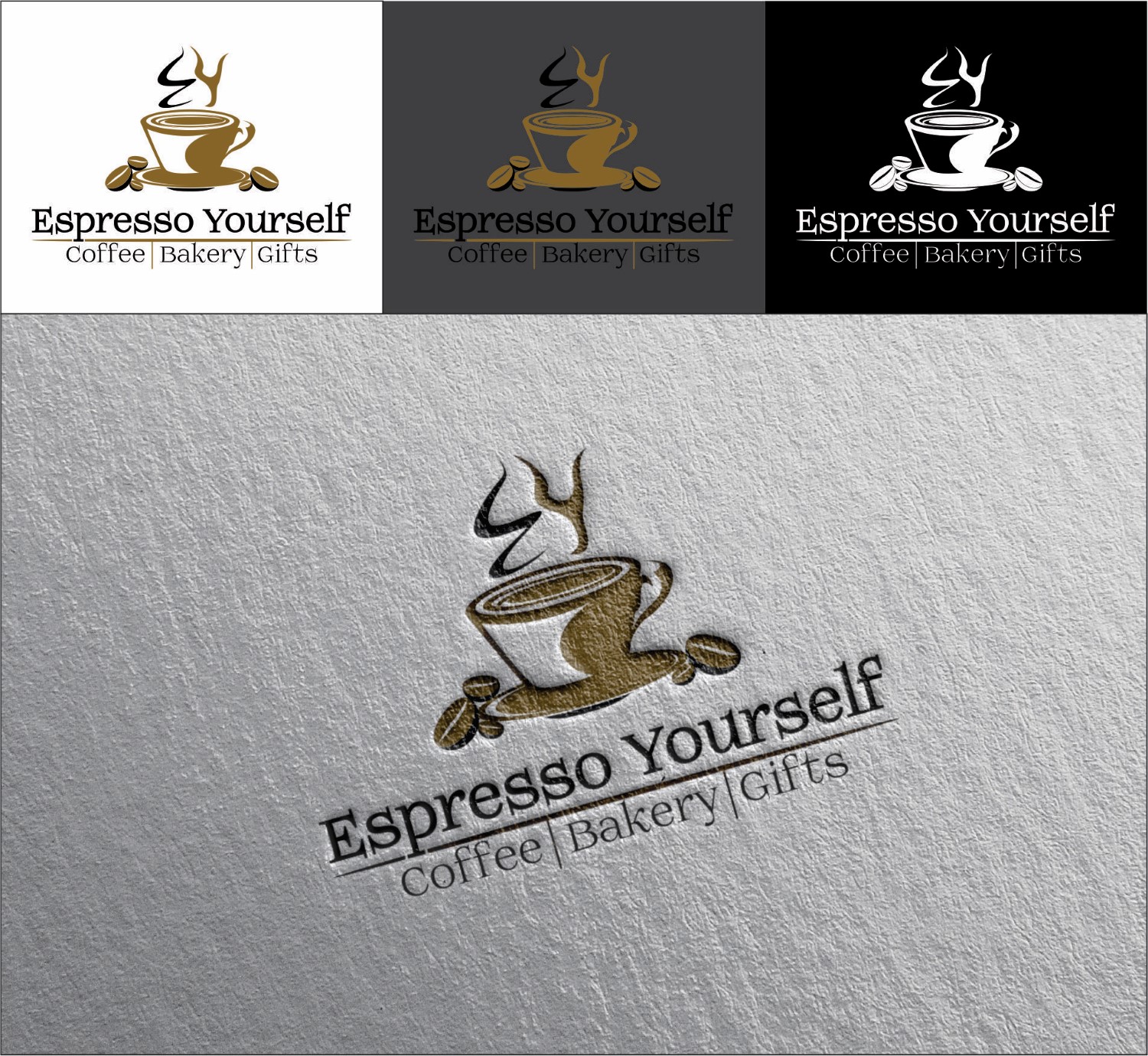 Logo Design by DG for Espresso Yourself | Design #9228695