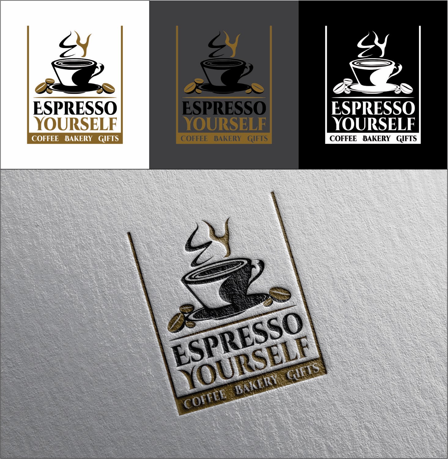Logo Design by DG for Espresso Yourself | Design #9228696
