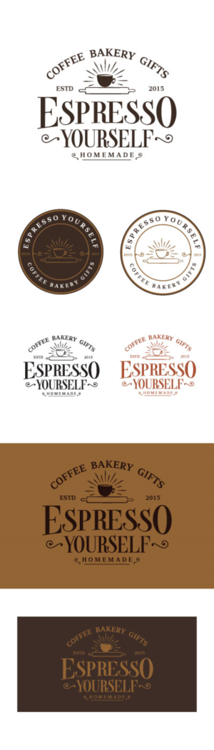 Espresso Yourself / Coffee / Bakery / Gifts | Logo Design by macadesign