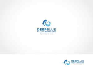 Diseño de Logo por ArtTank para Deep Blue Sales & Marketing | Diseño: #8509394