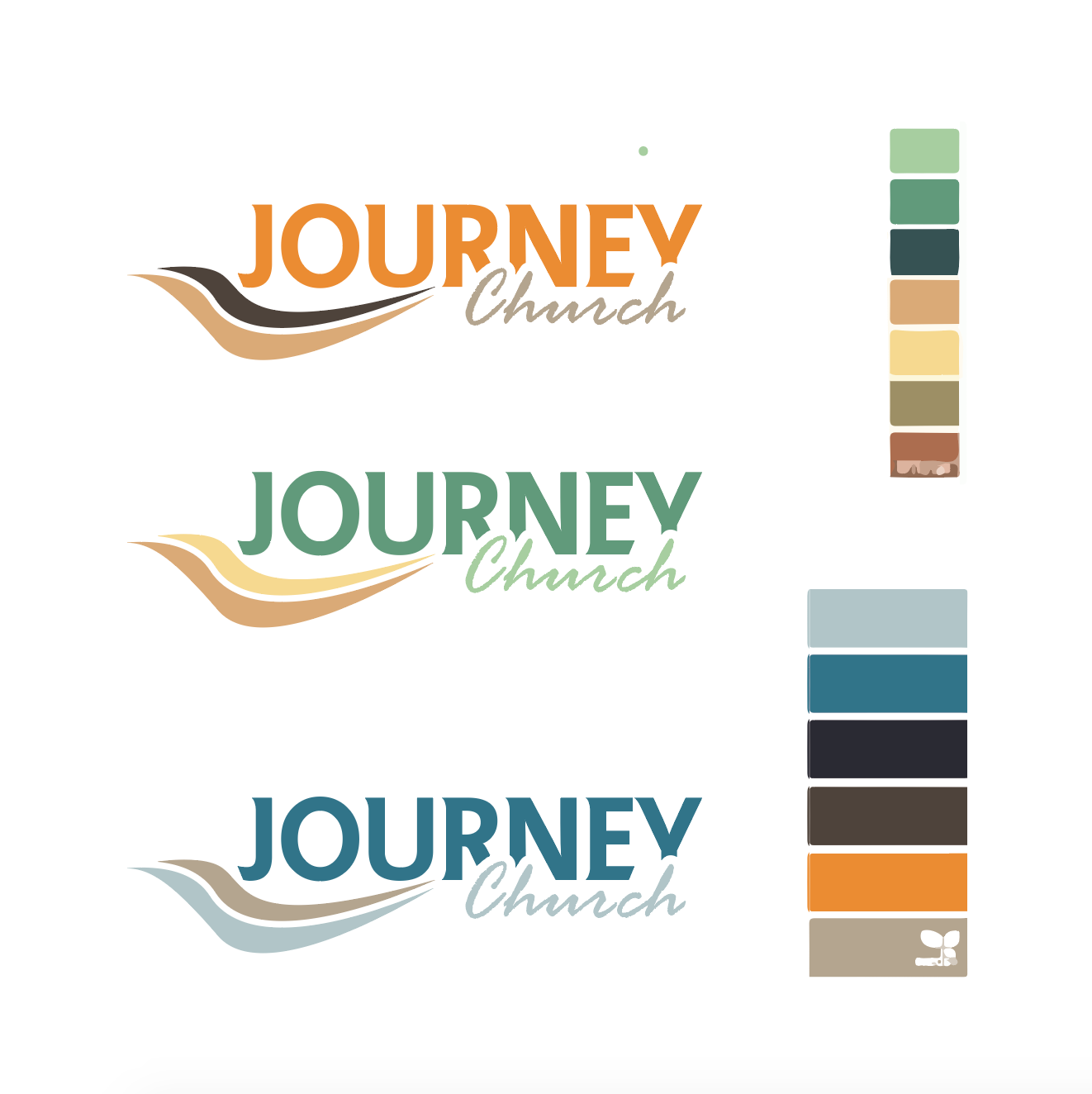 Logo Design by TheInspiredEyeGraphics for Journey Church | Design #8538371