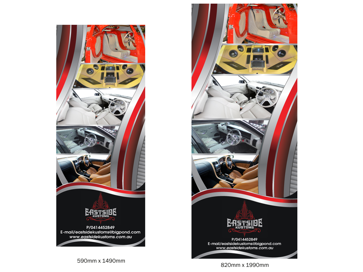 Signage Design by Soula Vetter for Eastside Kustoms | Design #2045263