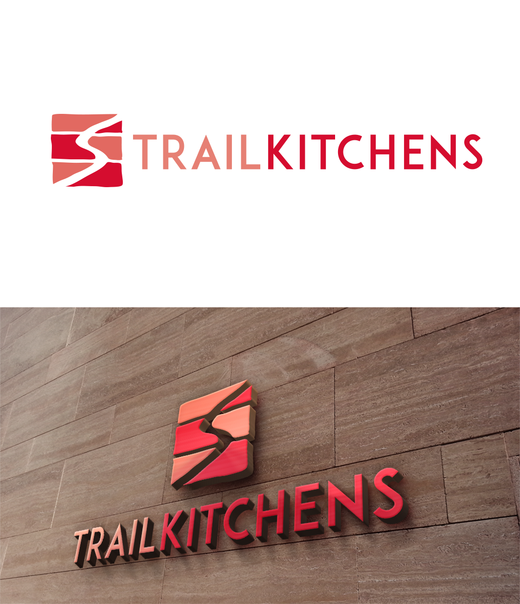 Logo Design by trufya for Vision design - Trail Kichens  | Design #9206311