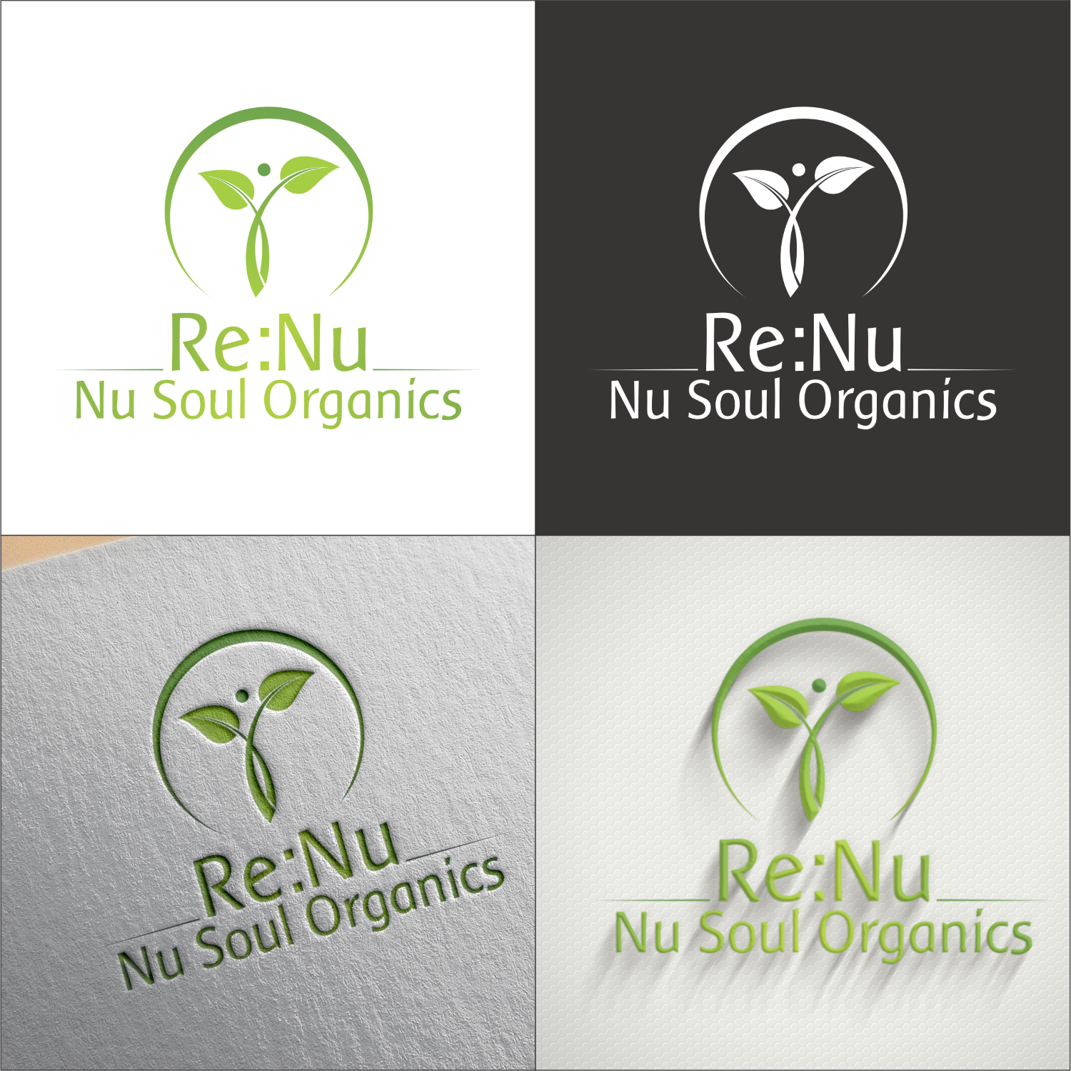 Logo Design by DG for Nu Soul Organics | Design #9234052