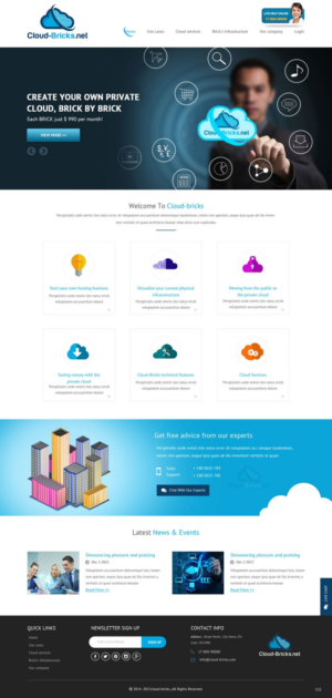 Web Design by pb for this project | Design: #8496125