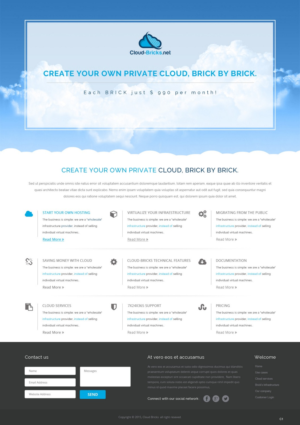 Web Design by pb for this project | Design: #8496155