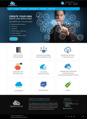 Web Design by pb for this project | Design: #8496156