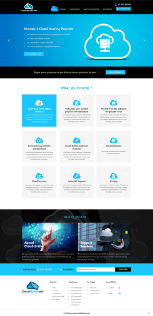 Web Design by pb for this project | Design: #8506851