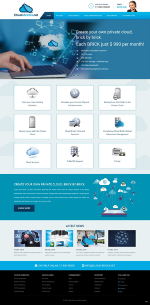 Web Design by pb for this project | Design: #9210356