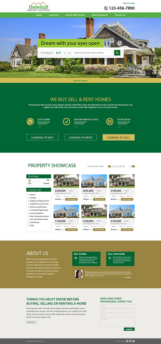 Web Design by vijesh for this project | Design #8945676