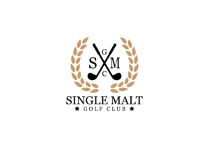 Single Malt Golf Club | Logo Design by Firstception