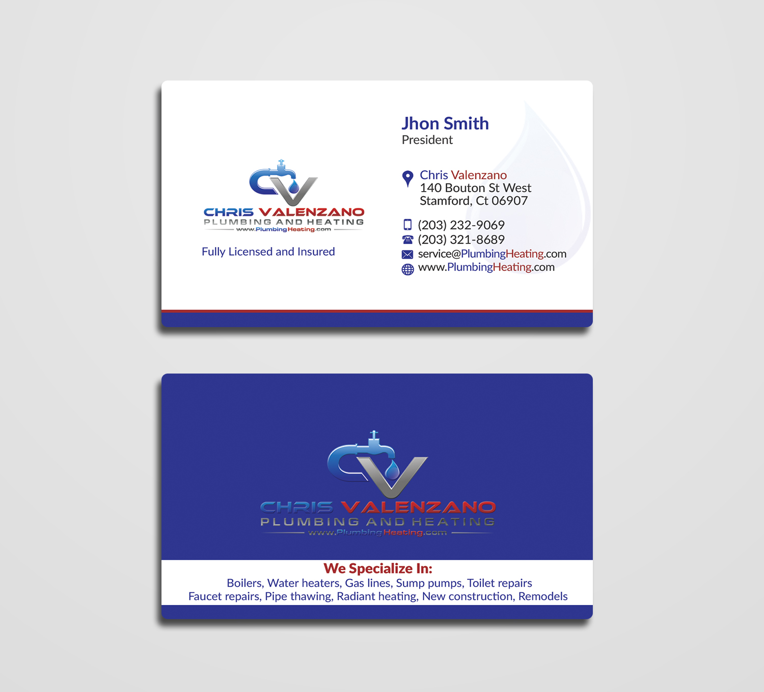 Diseño de Tarjeta de Presentación por AFHUN para este proyecto | Diseño #8501545