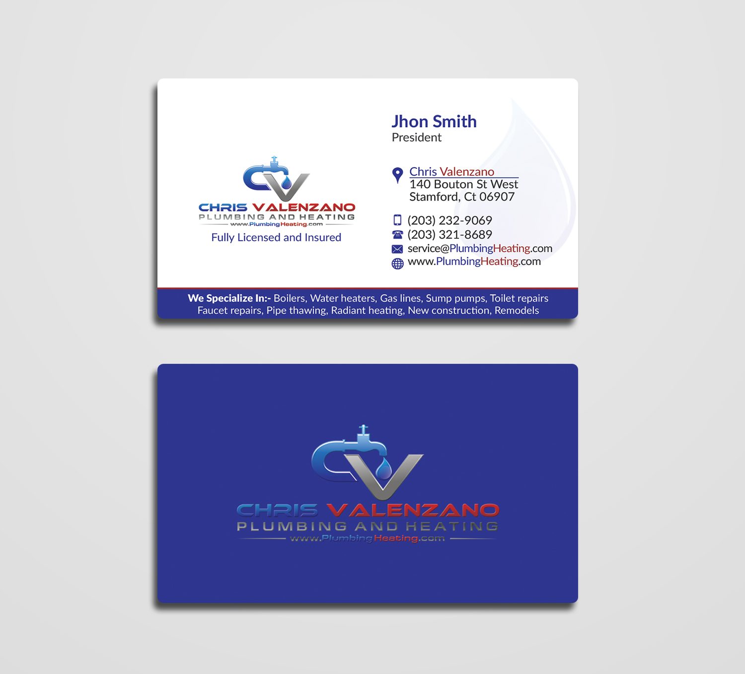 Diseño de Tarjeta de Presentación por AFHUN para este proyecto | Diseño #8501546