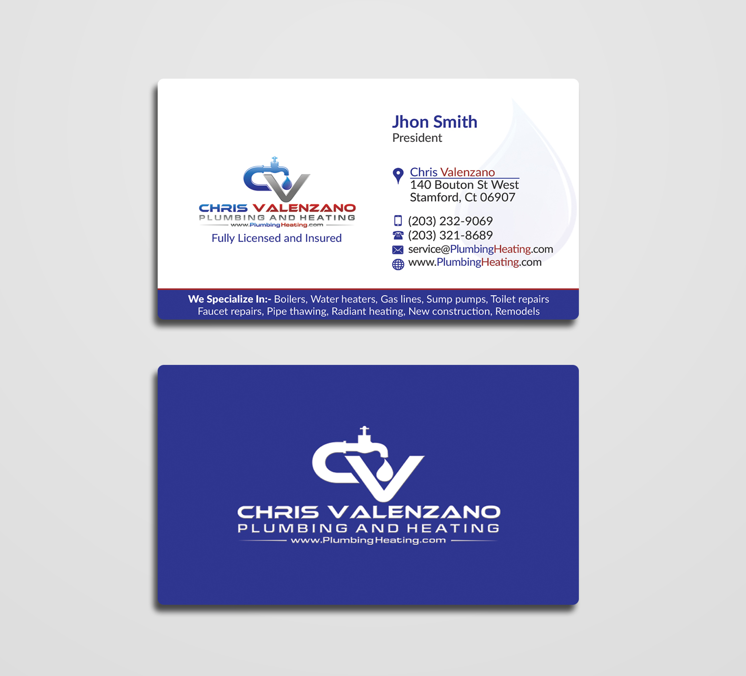 Diseño de Tarjeta de Presentación por AFHUN para este proyecto | Diseño #8501547