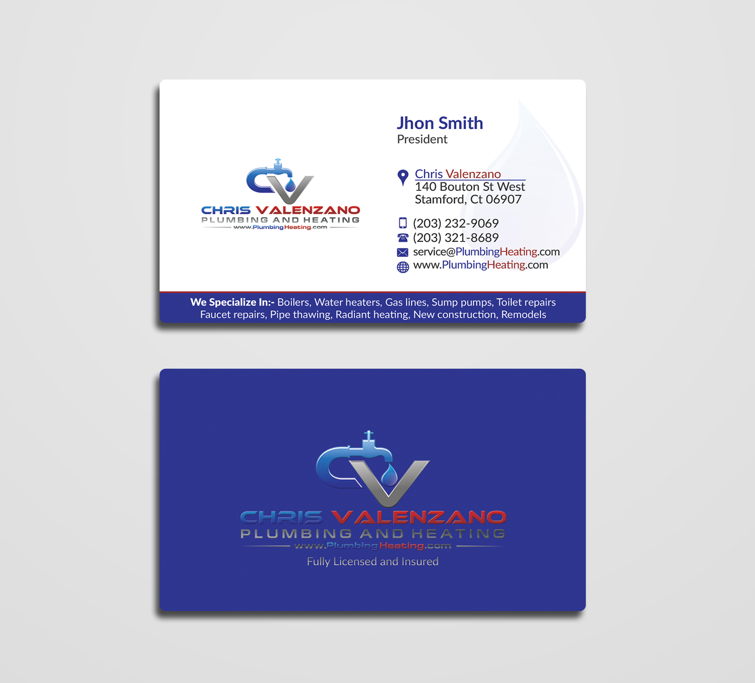 Diseño de Tarjeta de Presentación por AFHUN para este proyecto | Diseño #8501576