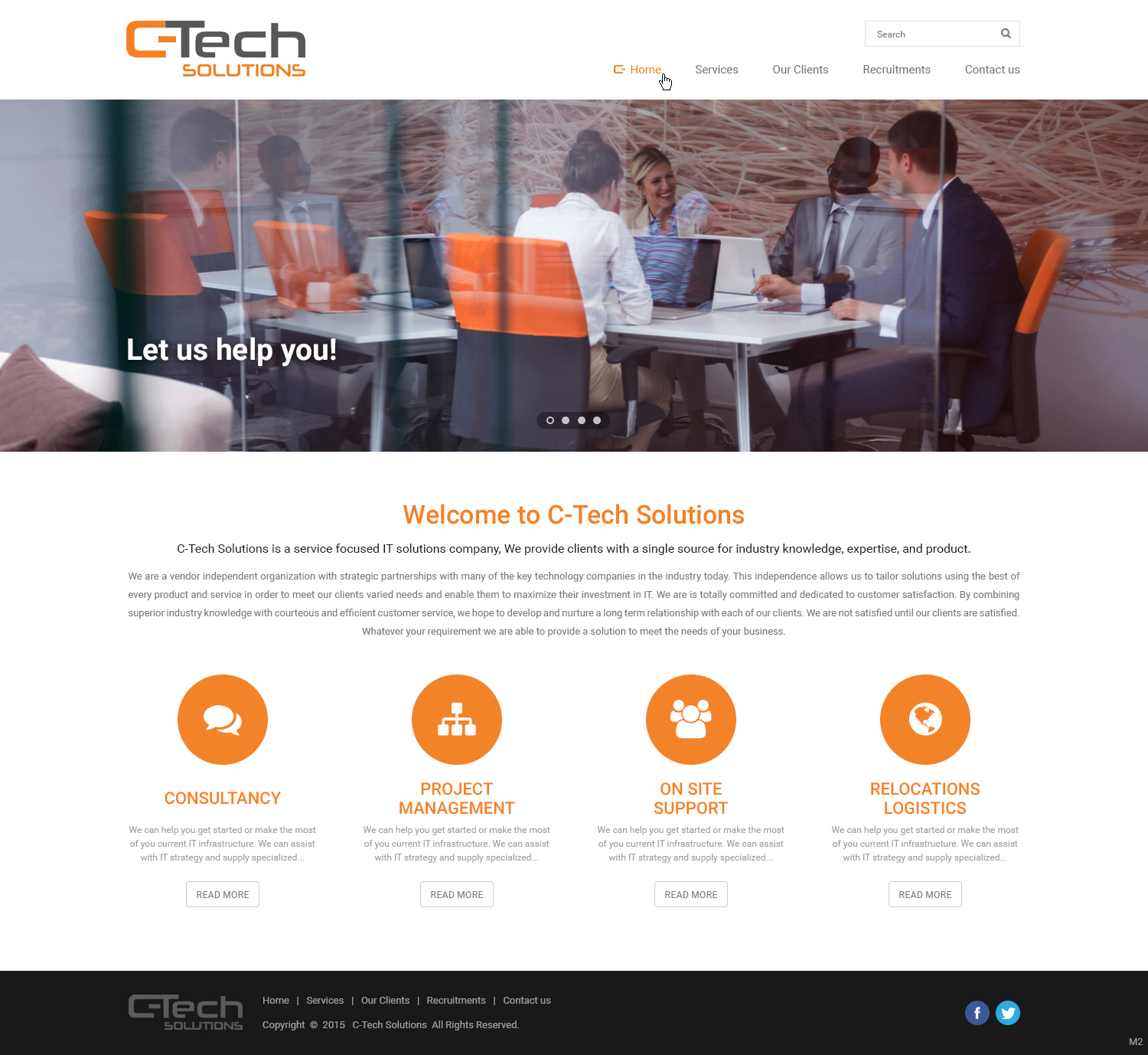 Web Design by pb for C-Tech Solutions | Design #8496176
