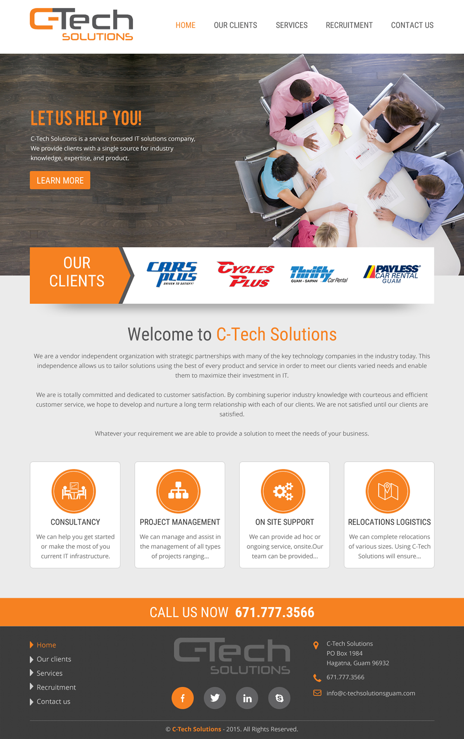 Diseño Web por rightway para C-Tech Solutions | Diseño #8496802