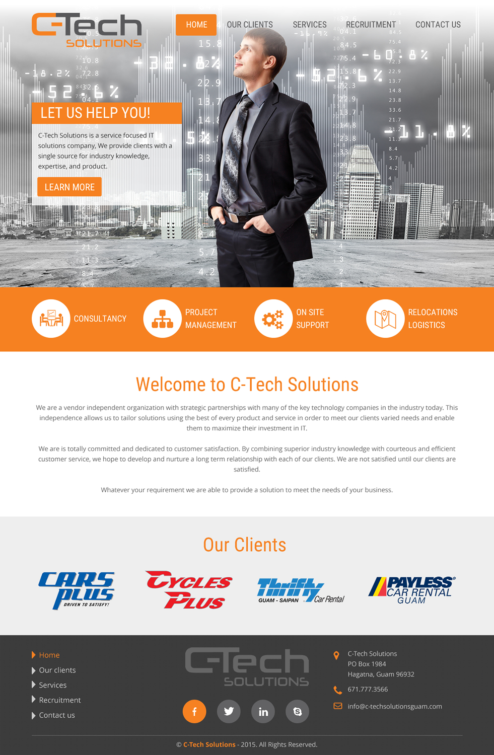 Web Design by rightway for C-Tech Solutions | Design #8496808