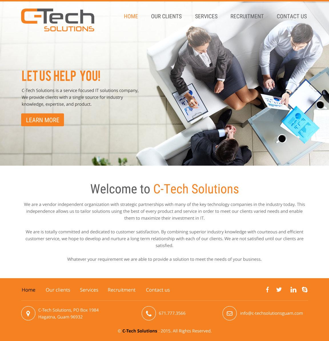 Web Design by rightway for C-Tech Solutions | Design #8496824
