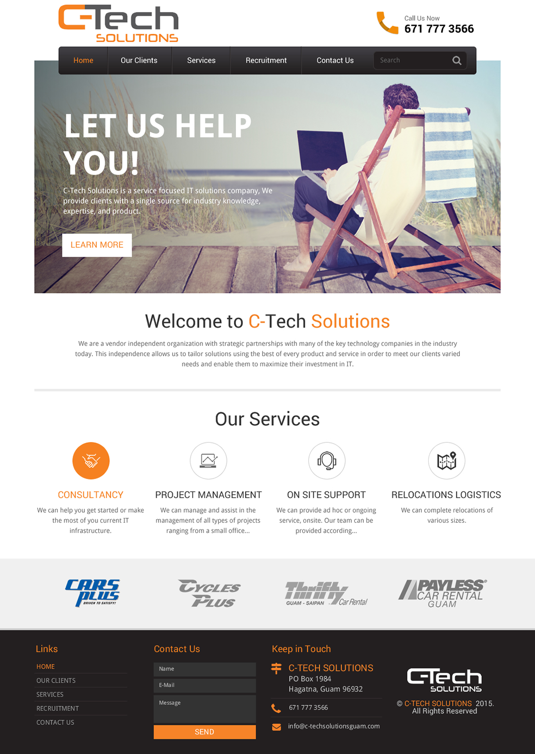 Diseño Web por rightway para C-Tech Solutions | Diseño #8496846