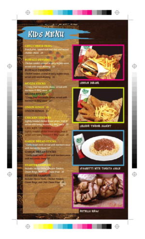 Menu Design by Junn for this project | Design #8968701