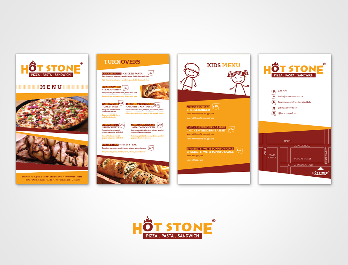 Menu Design by nsillustration for this project | Design #8515722