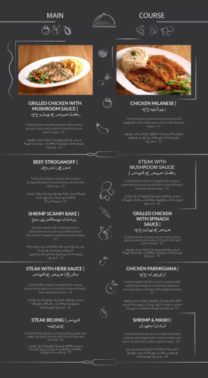 Design de Menu par dii pour ce projet | Design : #9276335