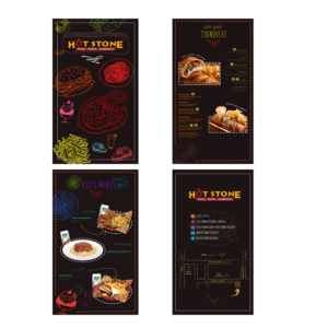 Menu Design by Cat Eyes Studio for this project | Design #9203201