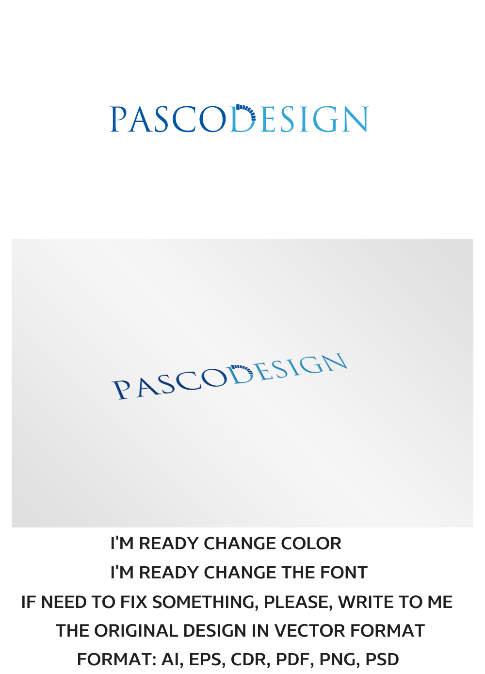 Logo Design by artsterdam for Pasco Design | Design #8499169