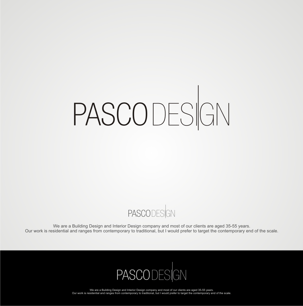 Diseño de Logo por ESolz Technologies para Pasco Design | Diseño #8491480
