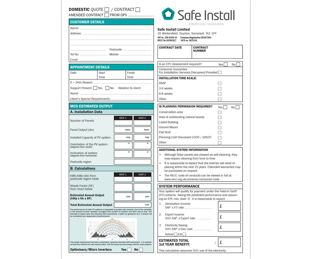 Stationery Design by Adrian for Roof-Tek | Design #8499050