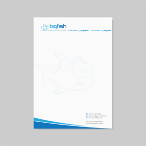 Letterhead Design by INDIAN_Ashok for Big Fish Computers | Design: #8504274