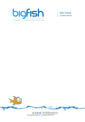 Letterhead Design by sdesigns for Big Fish Computers | Design: #9219643