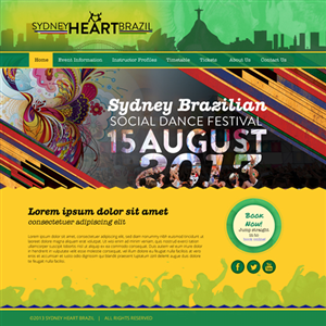 Wordpress Design by Behriatech for Rio Zouk Sydney | Design: #2013671