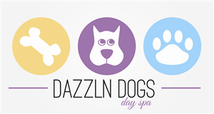 Logo Design by MEDesigns for Dazzln Dogs Day Spa | Design: #2016843