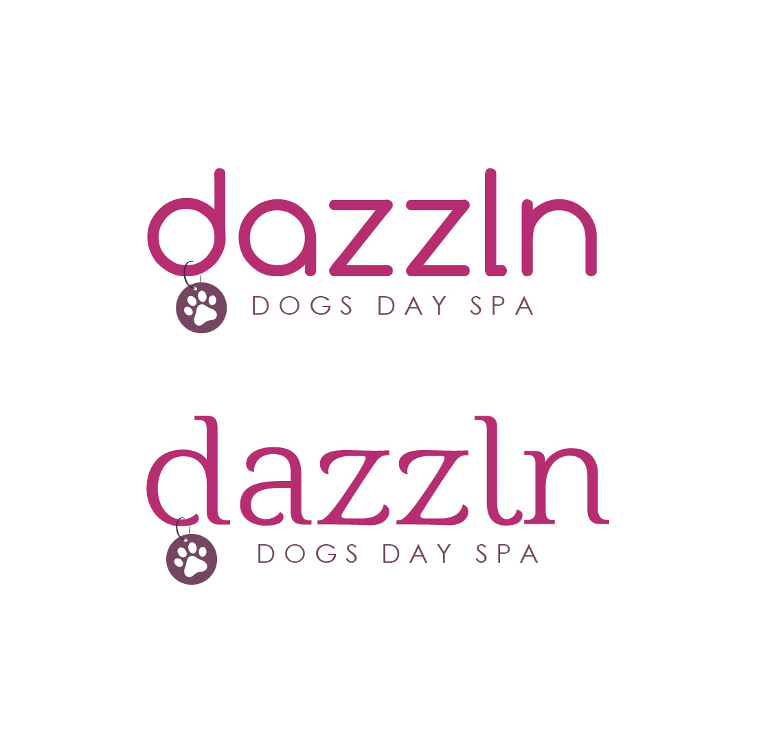 Logo Design by Marta Sobczak  for Dazzln Dogs Day Spa | Design #2030054