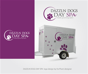 Logo-Design von Hana für Dazzln Dogs Day Spa | Design #1993263