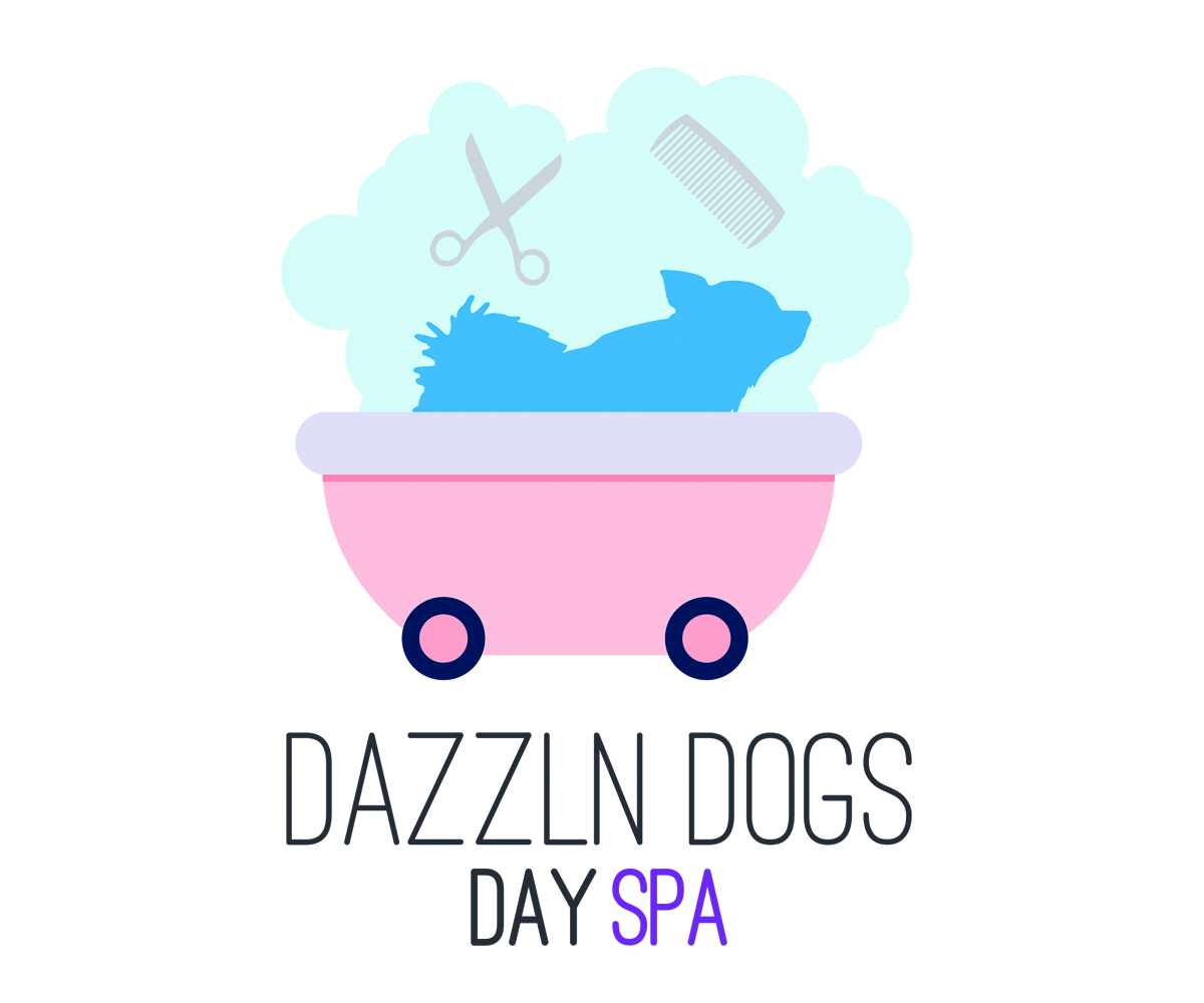 Logo Design by Jaroslaw for Dazzln Dogs Day Spa | Design #2028968