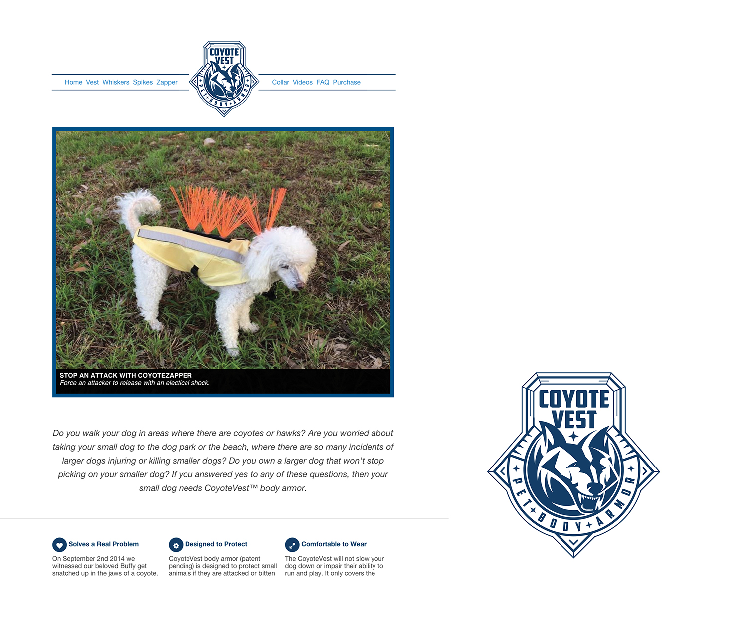 Logo Design by RoundYellow for CoyoteVest | Design #8499196