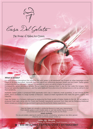 Magazine Design by Neha Dsouza for Casa Del Gelato | Design: #2014477