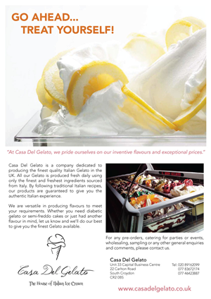Design de Revue par Oct-O-Ray Design pour Casa Del Gelato | Design : #2013307