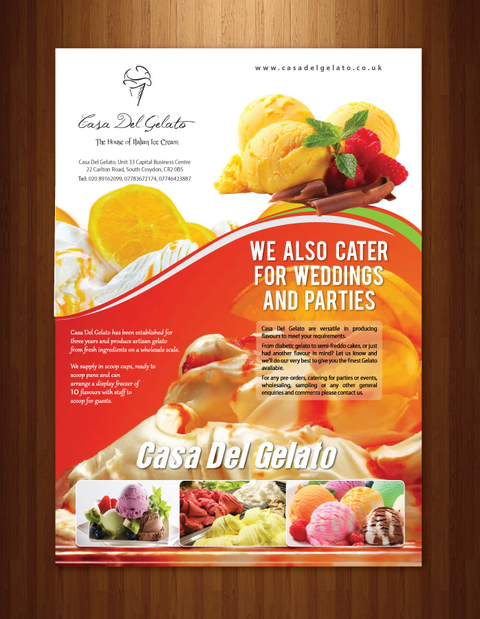 Design de Revue par Sbss pour Casa Del Gelato | Design #1997005