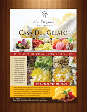 Design de Revue par Sbss pour Casa Del Gelato | Design : #1997095