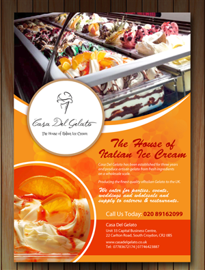 Design de Revue par Sbss pour Casa Del Gelato | Design : #1997372