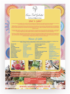Design de Revue par DAStudioDesigns pour Casa Del Gelato | Design : #1993409