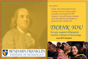 Diseño de Postal por Parul para Benjamin Franklin Institute of Technology | Diseño: #8516975