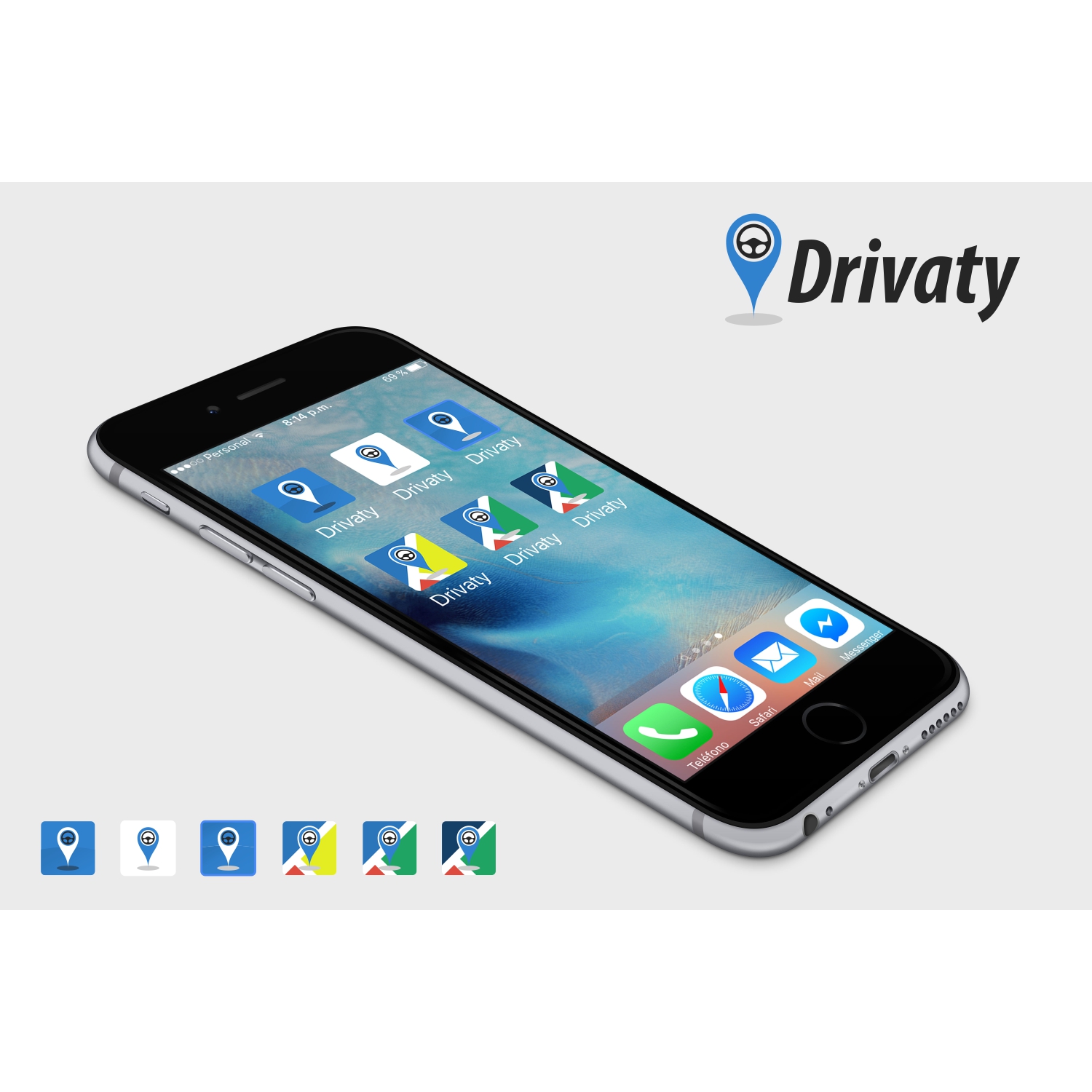 Logo Design by QuattroCreative for Drivaty | Design #8527104
